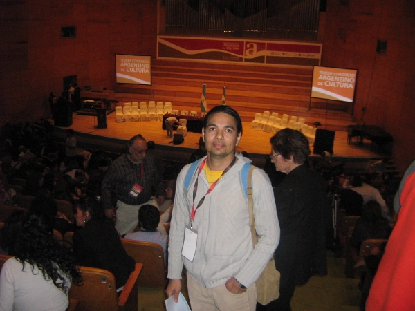 Sergio Caffarena en el congreso nacional de cultura 2010